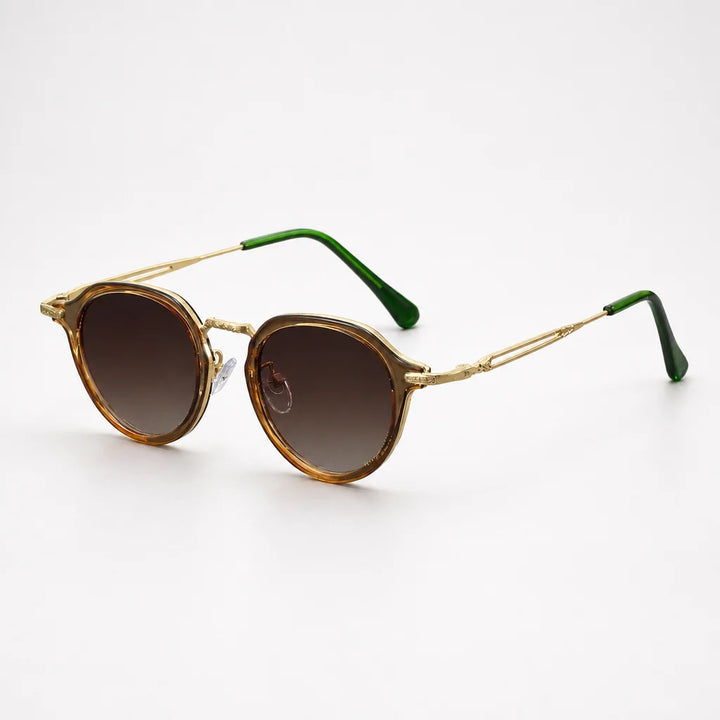 Orion | Vintage Oval Sunglasses with UV400 Protection | Alloy Metal Frame for Everyday Style