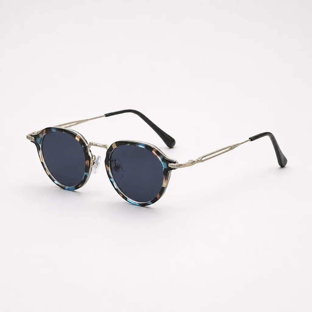 Orion | Vintage Oval Sunglasses with UV400 Protection | Alloy Metal Frame for Everyday Style