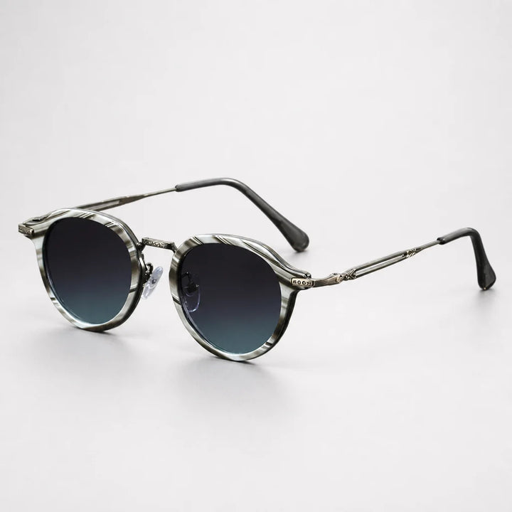 Orion | Vintage Oval Sunglasses with UV400 Protection | Alloy Metal Frame for Everyday Style